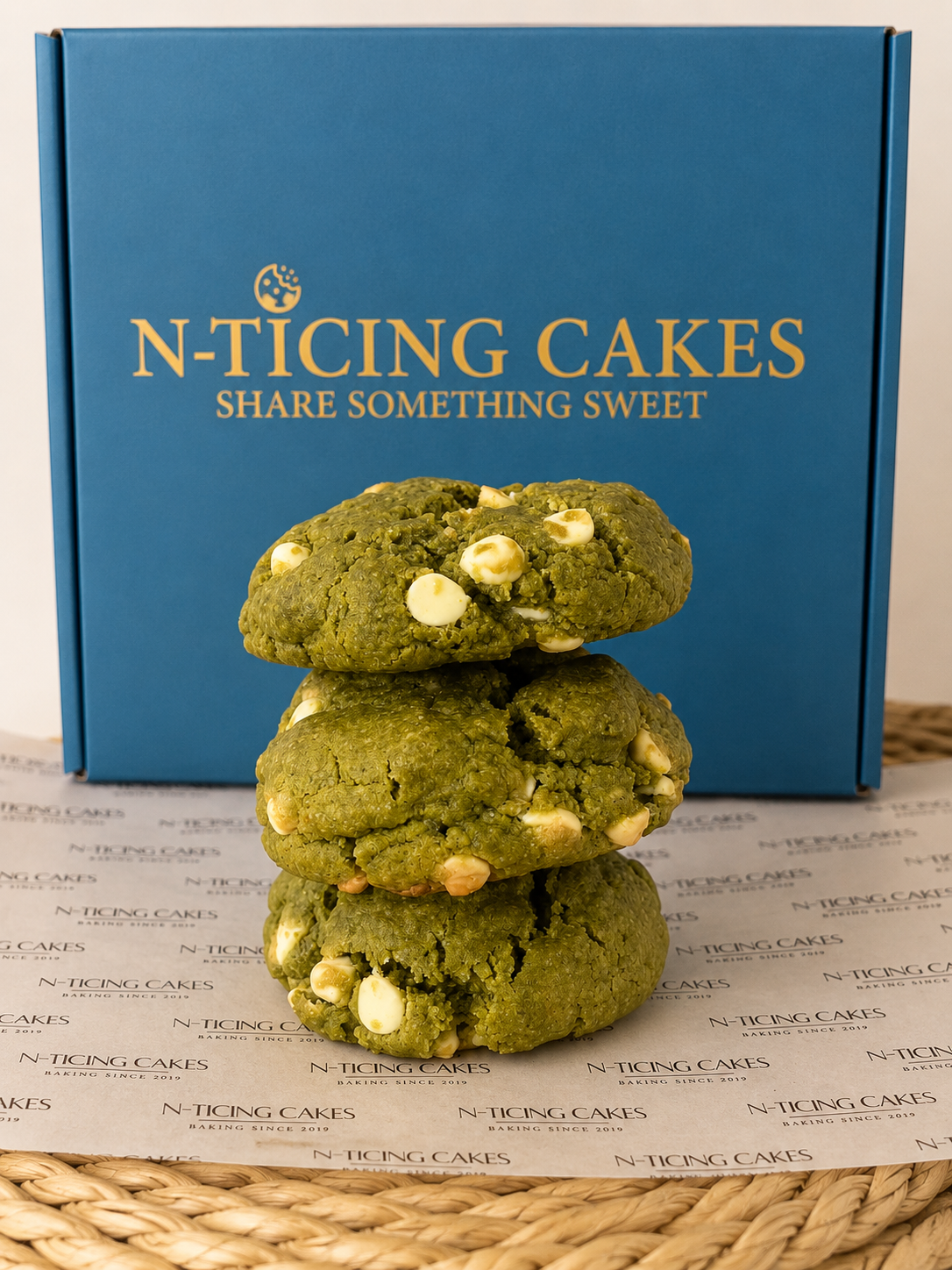 BLANK STREET MATCHA NYC COOKIES