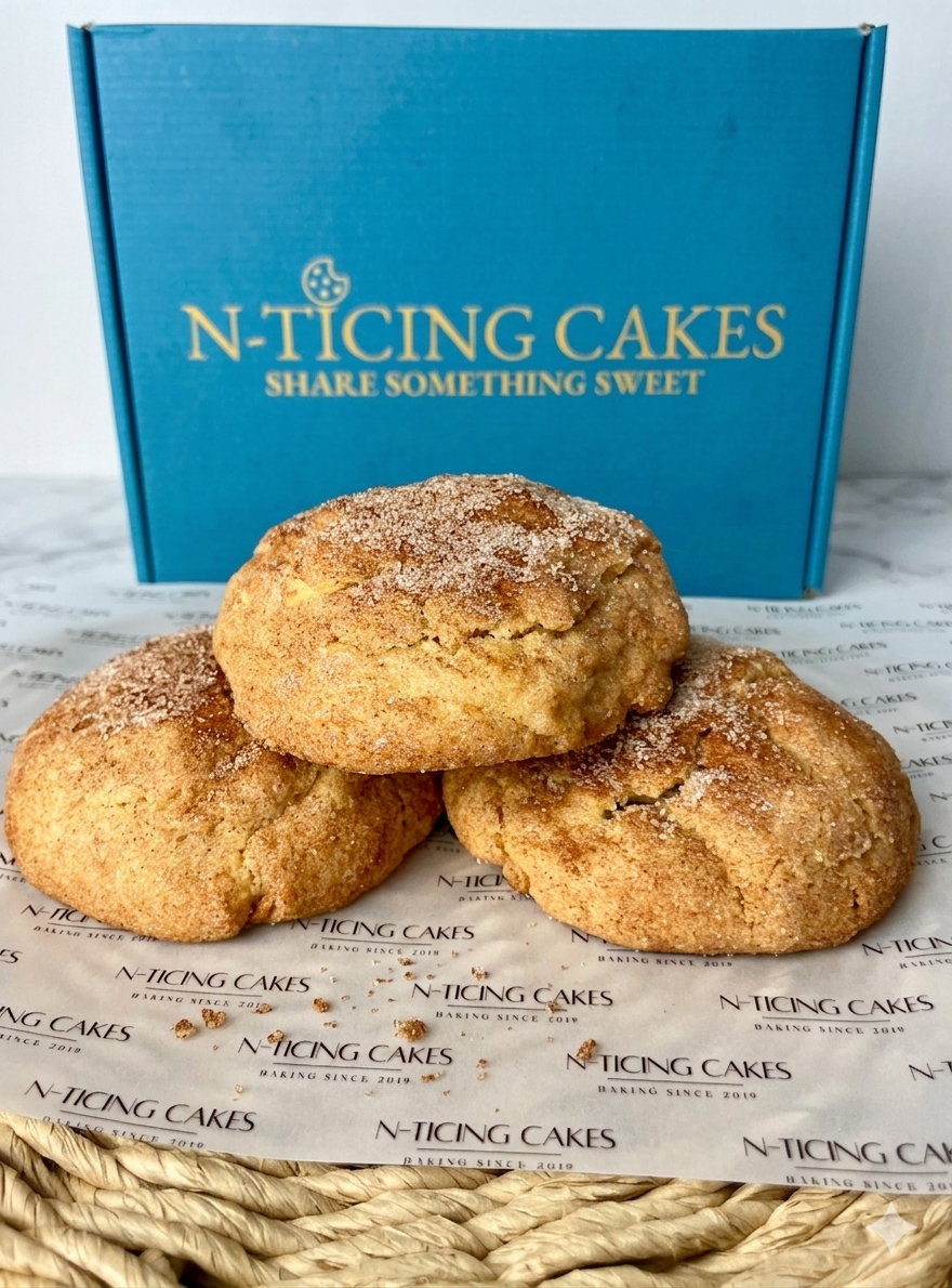 CINNAMON SNICKERDOODLE NYC COOKIES