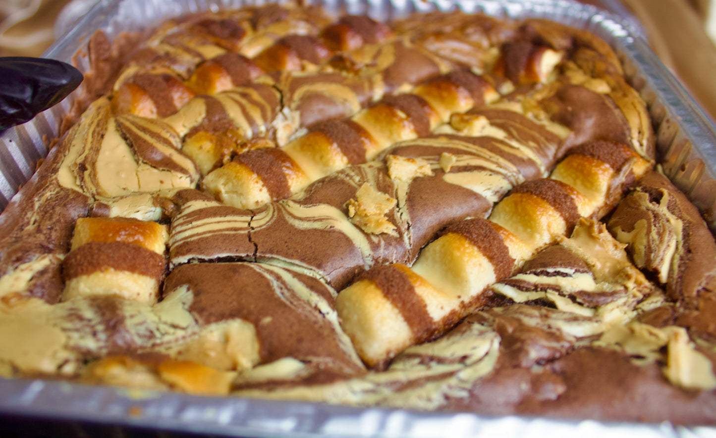 Kinder bueno brownie slab