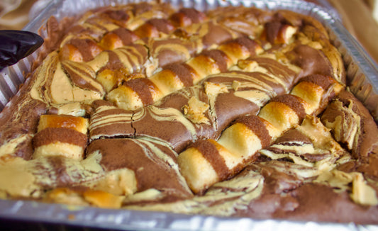 Kinder bueno brownie slab